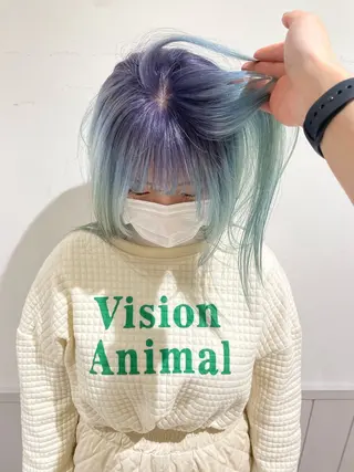 カラー Lond espoir所属・🫧🩵nazuna 🩵🫧のヘアスタイル