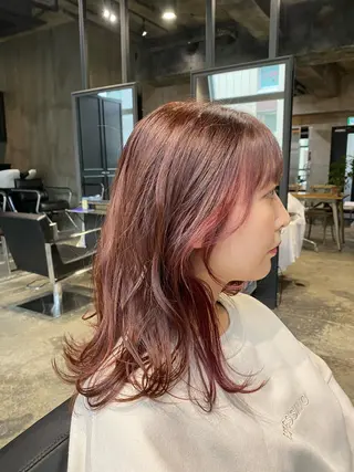 セミロング カラー Agu hair lore沼館店所属・八戸パーマ/メンズパ ーマ/シンゴ。のヘアスタイル