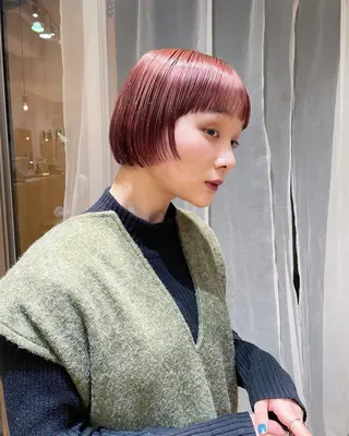 ショート ボブ/ショート 吉田竣のヘアスタイル