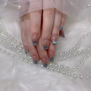 ネイル ETERNA Nail 銀座店【パラジェル/フィルイン/チップ長さだし/マグネット/ニュアンス】所属・ア カリのネイルデザイン