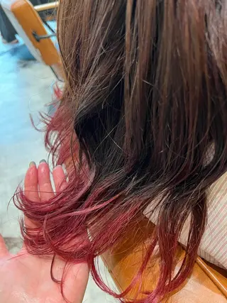 ロング カラー olelo国立🐟 Maho🐟のヘアスタイル