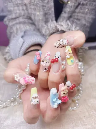 ネイル ラベンダー💖日暮里 ルル💖ネイルのネイルデザイン