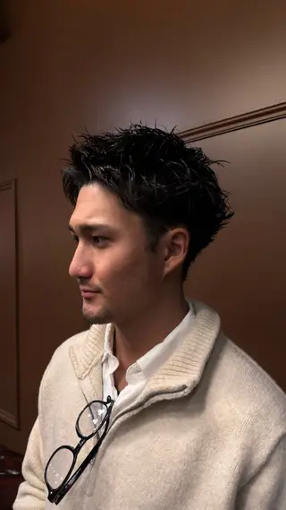 メンズ 窪田 力也のヘアスタイル