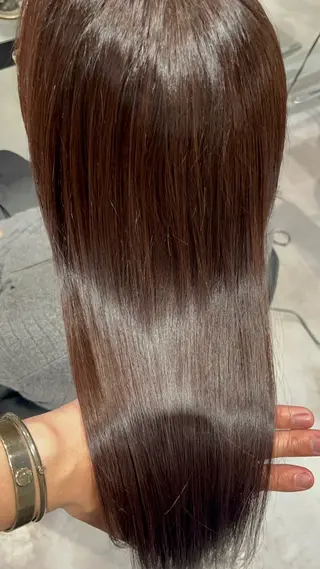 ロング カラー パーマ 🌈艶髪/髪質改善 新宿itouのヘアスタイル