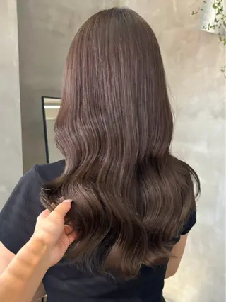 ロング カラー 村田 春歌のヘアスタイル