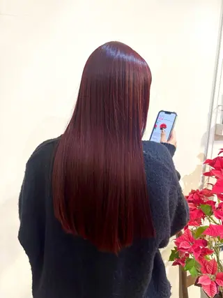 ロング カラー MINX【青山店】所属・asuka/似合わせ /レイヤー/暖色のヘアスタイル