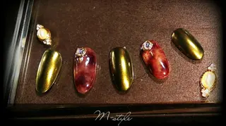 ネイル 下妻市ﾈｲﾙｻﾛﾝ M_styleのネイルデザイン