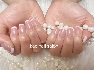 ネイル kao nail マグネット/長さだしのネイルデザイン