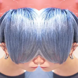 ショート カラー 及川シゲル 髪質改善講師のヘアスタイル