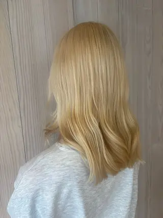 セミロング カラー OXCREATION kanaのヘアスタイル