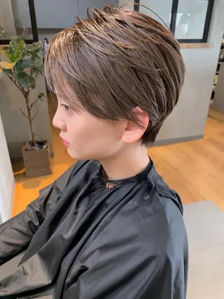 ショート yuga/ パーマのヘアスタイル