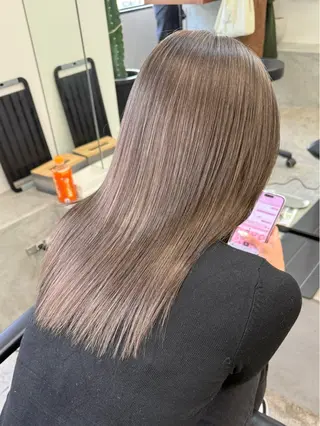 セミロング 🎀うる艶モテ髪🎀 透明感/ユナのヘアスタイル