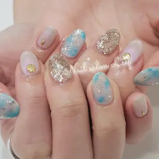 ネイル Nail leef《リーフ》所属・kahosan 𓆉のネイルデザイン