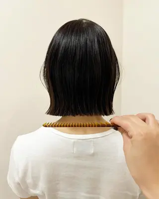 ショート 透明感🍨レイヤー ヘアセット/miyuのヘアスタイル