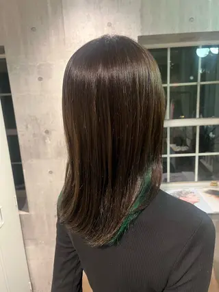セミロング III_en hair所属・南川 百葉のヘアスタイル