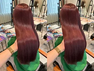 ロング カラー 熊谷 沙紀 ／金山／ツヤ髪カラーのヘアスタイル