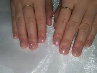 ネイル R'well所属・はばすみれ🎀ﾈｲﾙ 光ﾌｪｲｼｬﾙ ﾍｱのネイルデザイン