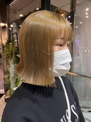 ショート カラー 💖デザインカラー/ タダ ハナカ💖のヘアスタイル