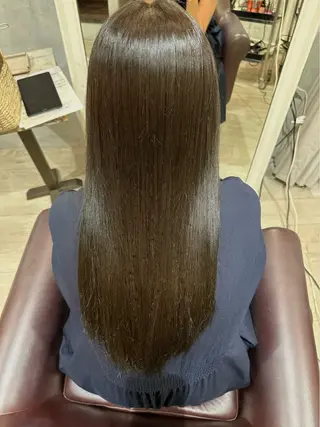 ロング カラー tiravento 南船場店所属・nana 韓国スタイル🇰🇷のヘアスタイル