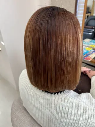 ミディアム 村松陸斗 メテオストレートのヘアスタイル