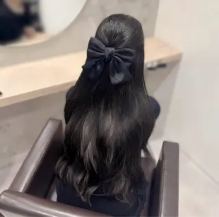 ロング ヘアアレンジ TOMTO所属・waka🤎 レイヤー／ボブのヘアスタイル