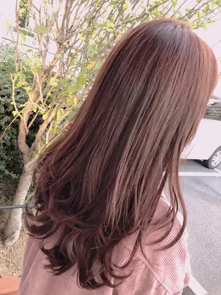 ロング カラー ヘアアレンジ freedom  下中野店所属・🫧🕊️かたやま さきこ🕊️🫧のヘアスタイル