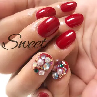 ネイル sweet 仲野陽子のネイルデザイン