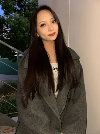 ロング 中野 莉子のヘアスタイル