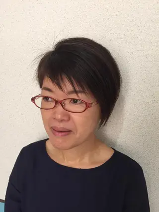 ショート ヘアメ/着付け 清水玲歌のヘアスタイル