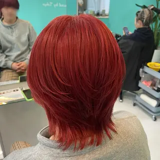 カラー メンズ mana/メンズ/ ヘアセット/ブリーチのヘアスタイル