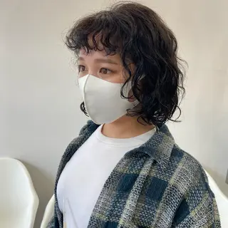 ミディアム SUNC🍀大熊 花奈絵🍀のヘアスタイル