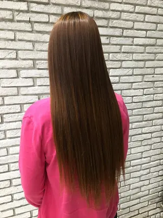 ロング カラー Lapel green所属・Lapelgreen 森町 / AOIのヘアスタイル