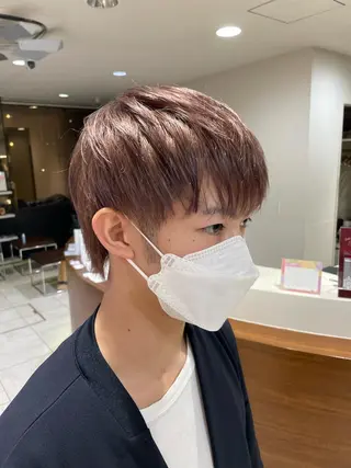 ショート カラー ヘアアレンジ メンズ 【Sweep】おじま のぞみのヘアスタイル