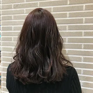 セミロング 植田 菜月のヘアスタイル