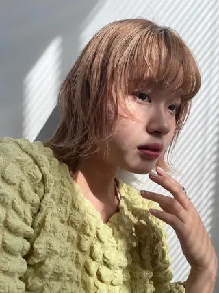 ミディアム heir studio Baretta所属・山本 銀次郎のヘアスタイル