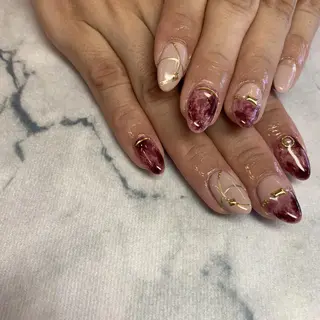 ネイル ネイルリボン 伊藤のネイルデザイン