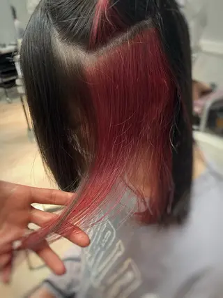 セミロング カラー パーマ ヘアアレンジ メンズ キッズ パーマ、ブリーチ 👫🏼橋本貴志のヘアスタイル