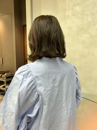 ショート ルネ所属・ショートヘア 縮毛矯正/福田梢のヘアスタイル