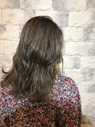 ミディアム カラー AUBE HAIRazul吉祥寺所属・綺麗な髪質にしたい方 限定🌈清水　祥のヘアスタイル