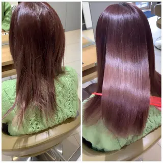 ロング 美髪ストレート AOYAGIのヘアスタイル