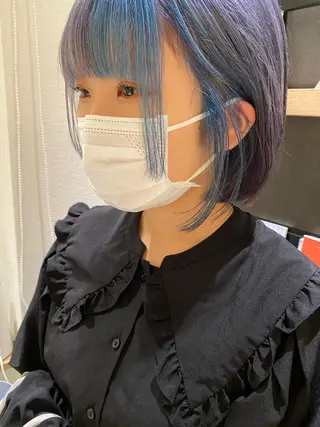 ショート カラー 🍸nana/透明感 カラー/レイヤー✨のヘアスタイル