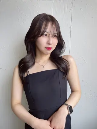 ロング カラー ユイナ ★暖色/レイヤー★のヘアスタイル