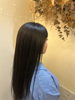 ロング カラー 福田 純香のヘアスタイル