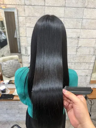 ロング カラー 店長 奈須 雄紀のヘアスタイル