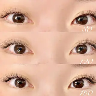 マツエク・マツパ Makea南越谷 橋本のマツエク・マツパデザイン