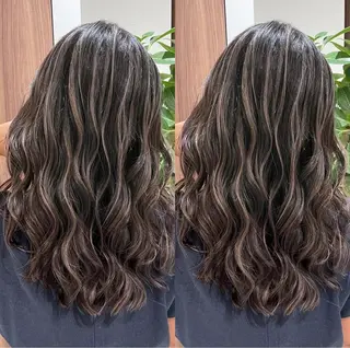 ミディアム カラー ヘアアレンジ 🇰🇷韓国ヘア★ 副店長.쿠리타⭐︎のヘアスタイル