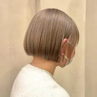 ショート カラー ヘアアレンジ roost 優のヘアスタイル