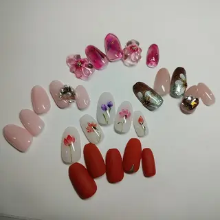 ネイル 深爪・巻き爪 専門サンセリテのネイルデザイン