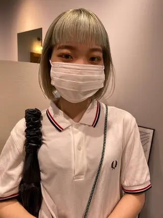 カラー Haru/THREE …by velvetのヘアスタイル