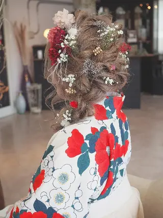 ヘアアレンジ すずき えりのヘアスタイル